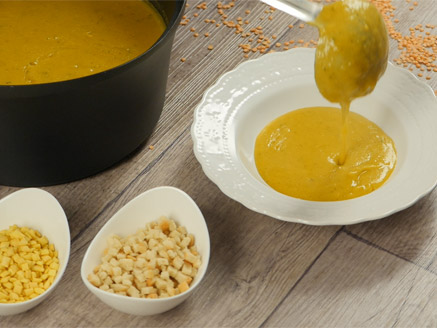 Orange Lentil Soup