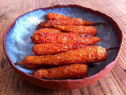 Baked Whole Carrots
