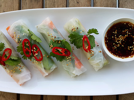 Vegan Vietnamese Spring Roll