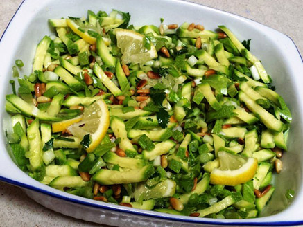 Fresh Zucchini Salad