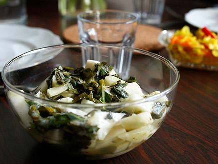 Kohlrabi Salad with Celery and Lemon