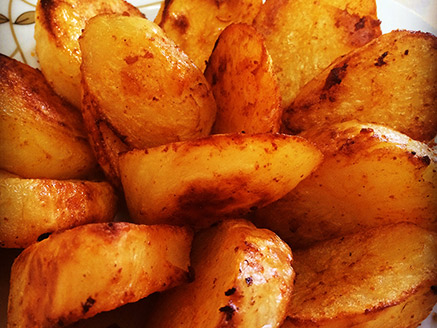 Crispy Potatoes in The Oven